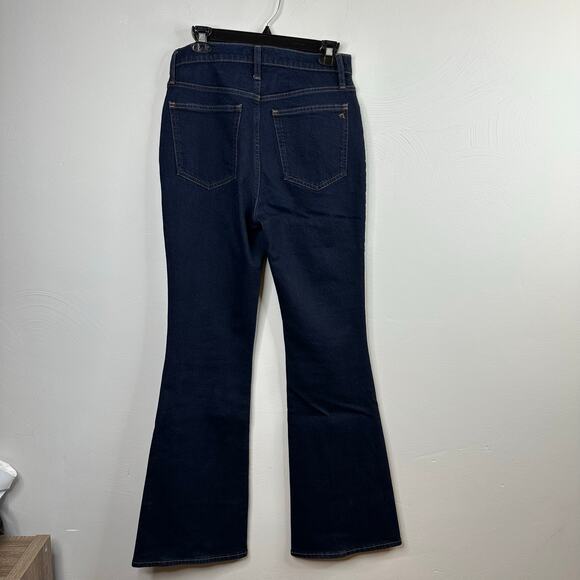Madewell Skinny Flare Jeans in Rinse Wash - Picture 7 of 10